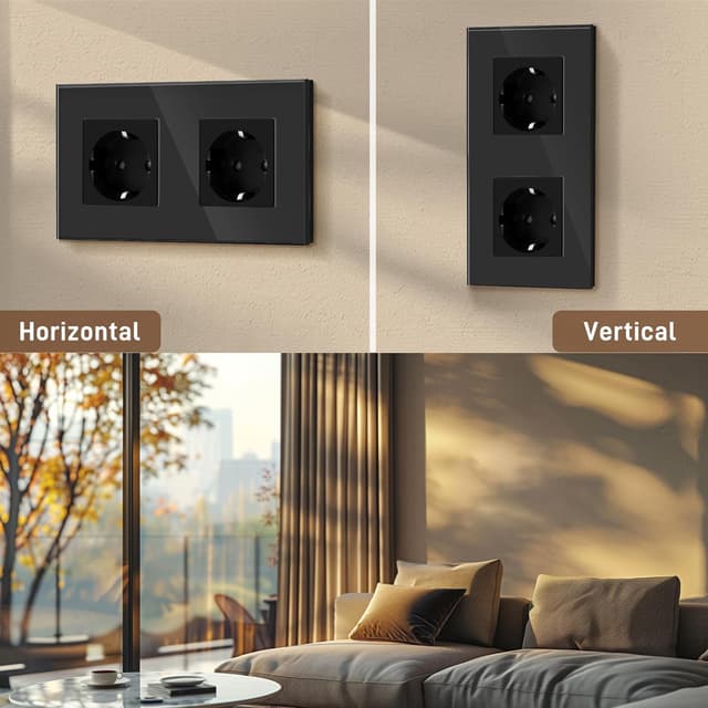 Thumbnail 6 de BSEED Doppelwandsteckdose 16 A 🔌