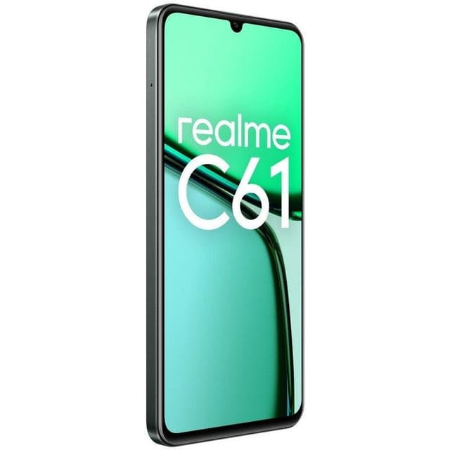 Detalle de realme C61 4G 6GB 256GB 6.74" Verde: pantalla grande y batería para el día a día