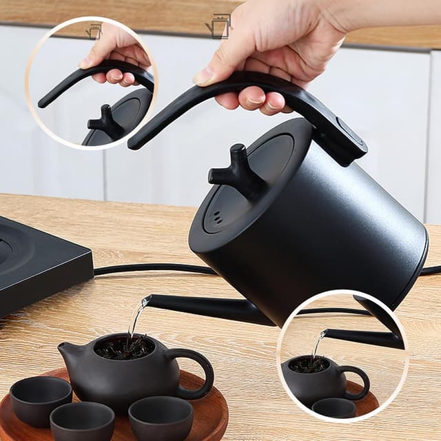 Thumbnail 6 de Hervidor de acero inoxidable 1L con control de temperatura