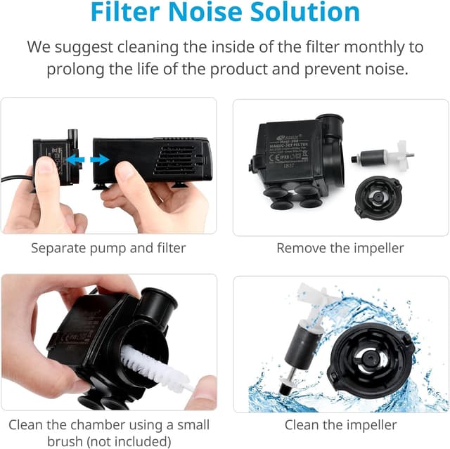 Thumbnail 6 de NICREW Fish Tank Filter for 20 L aquariums 🐠