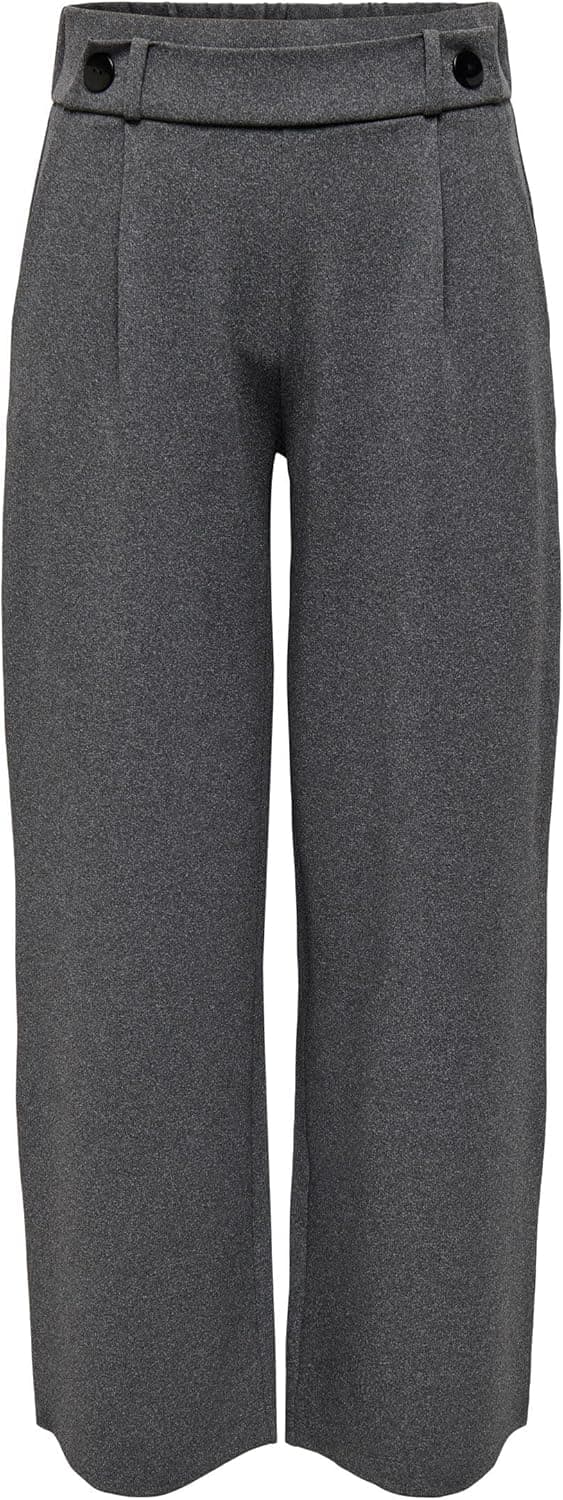 Detalle de JdY Damen Marlene Hose GEGGO – weit geschnittene Culotte/Flare mit Schlupfbund