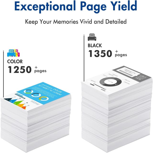 Detalle de 206A Toner Cartridges (4-Pack) Compatible with Color LaserJet Pro MFP M283fdw and More