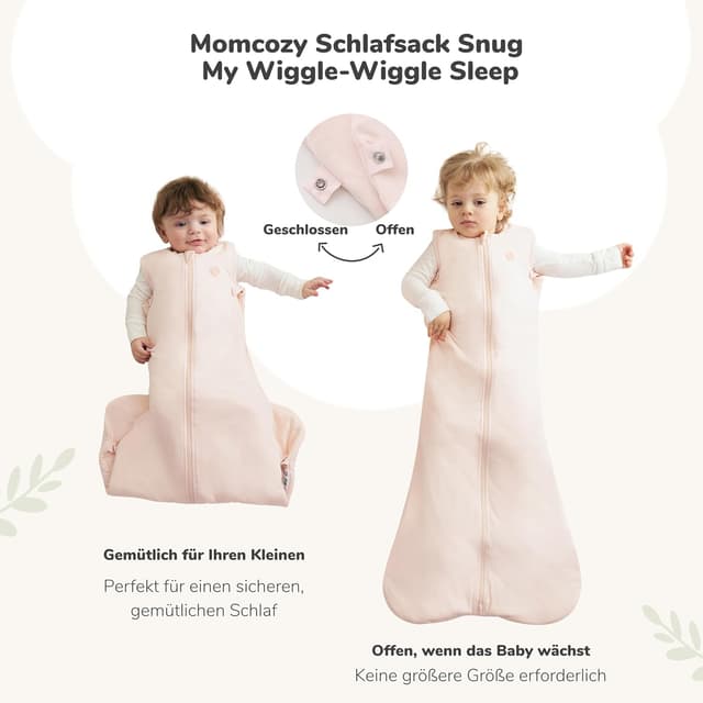 Thumbnail 4 de Momcozy Schlafsack Baby 1,5 TOG Bambus