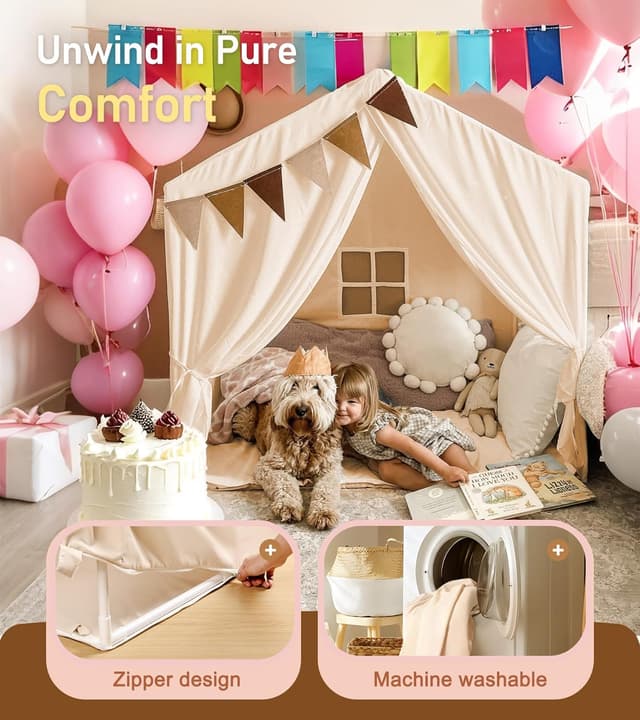Thumbnail 6 de Little Dove Kids Tent 52" Playhouse