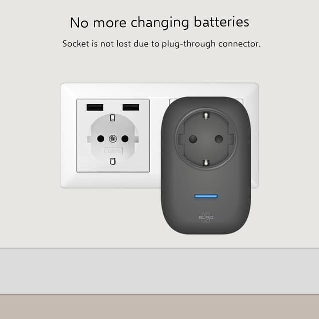 Thumbnail 3 de ELRO DB4000 Campanelli cinetici senza fili