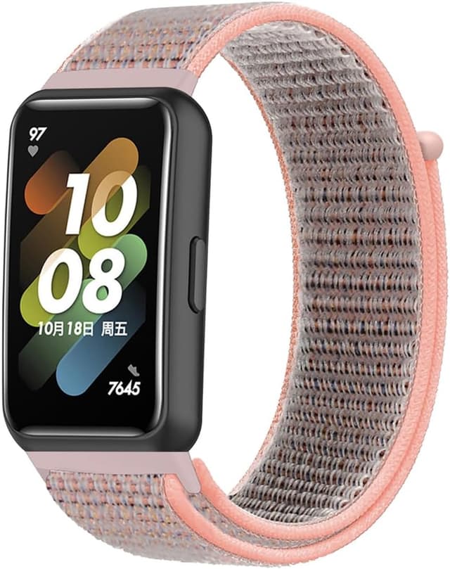 Detalle de FYISWHO Nylon Elastic Watch Strap for Huawei Band 7