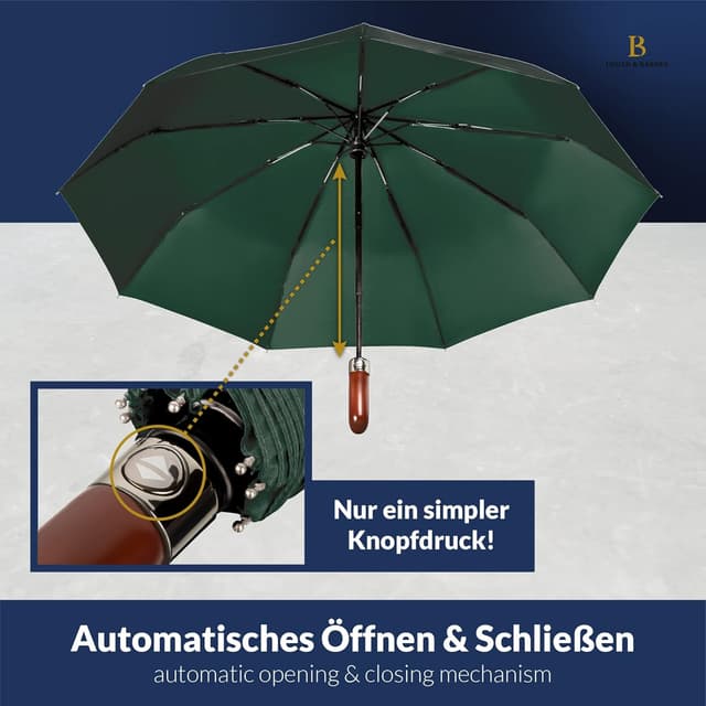 Thumbnail 5 de LOGAN & BARNES Taschenschirm Dublin 140 km h