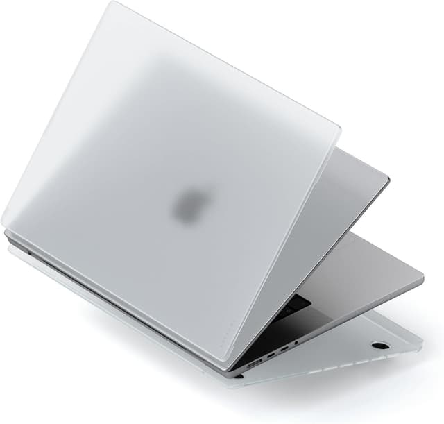 Detalle de SATECHI Custodia rigida ultrassottile per MacBook Pro 16” (M1 2021, M2/M3 2023, M4 2024) – accesso porte completo