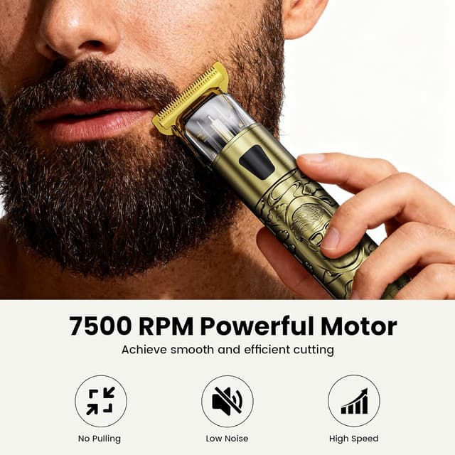 Thumbnail 3 de Yineel HC100 Beard Trimmer Gold