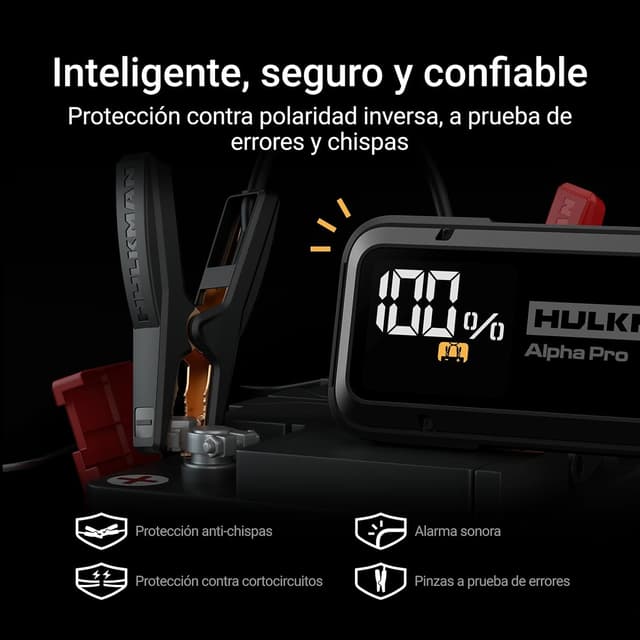Thumbnail 3 de Hulkman Alpha Pro Arrancador Inteligente 1500A