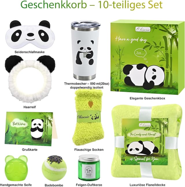 Thumbnail 6 de Set regalo spa Panda 9 pezzi