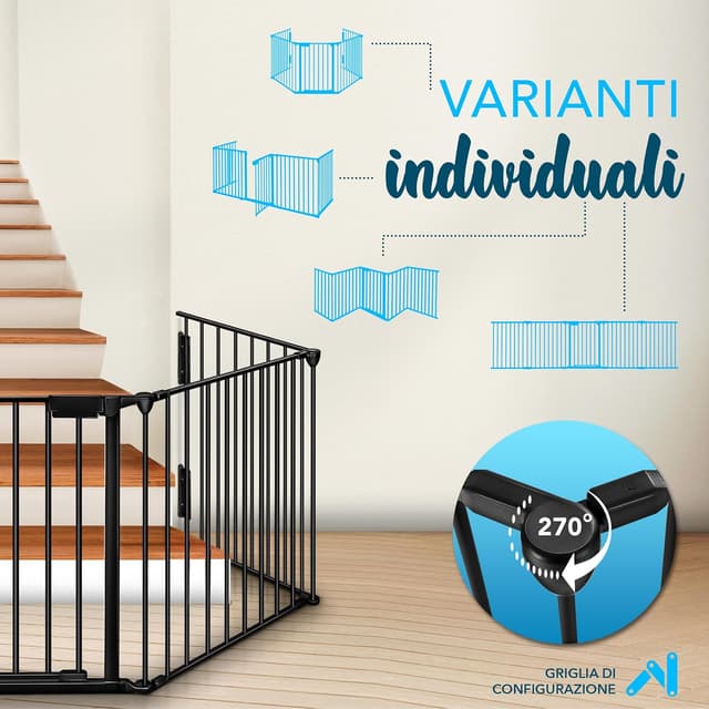 Thumbnail 1 de KIDUKU Barriera sicurezza 240 cm per casa 📐