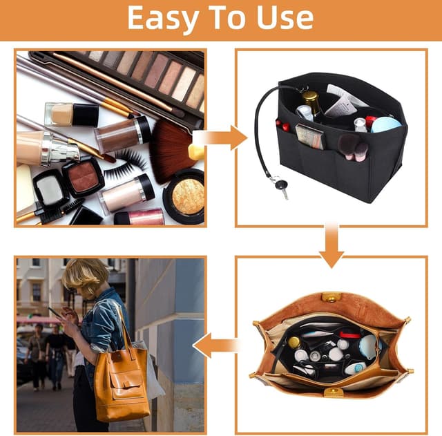 Thumbnail 5 de LITLANDSTAR Handbag Organiser Insert 17.7x6.7x8.3in