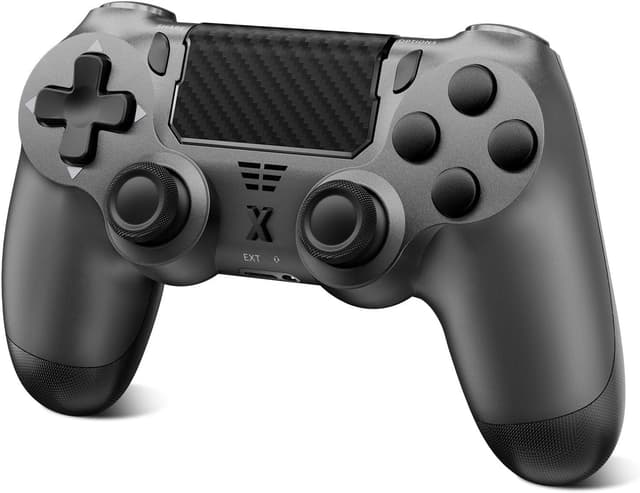 Detalle de AR CELI Wireless Controller for PS-4 (Grey) with Bluetooth, Dual Vibration & 3.5mm Jack