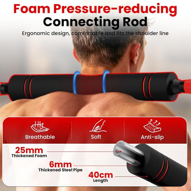 Detalle de SAUVOO Adjustable Dumbbell Set (22/33/45/70/90lbs) 5-in-1 Free Weight System