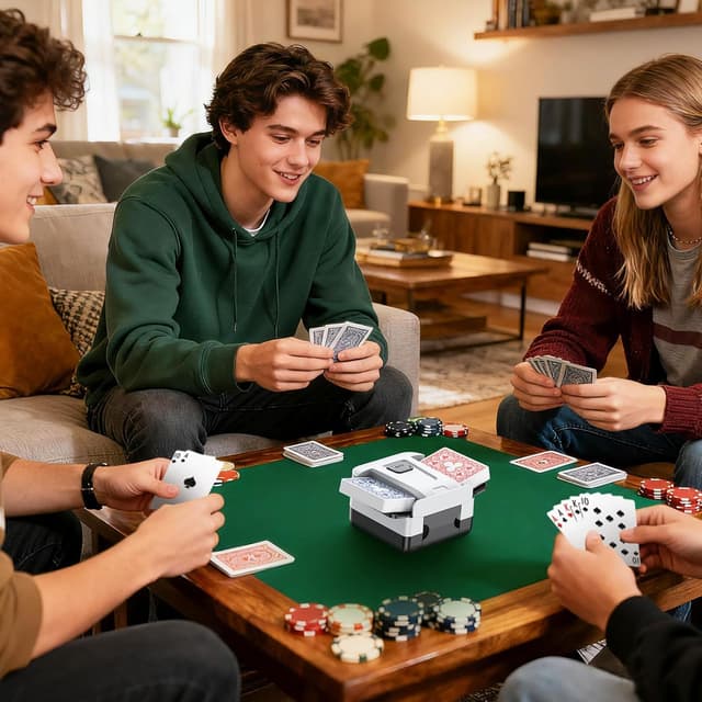 Thumbnail 6 de Demolike Automatic Card Shuffler for 1-2 Decks ๐