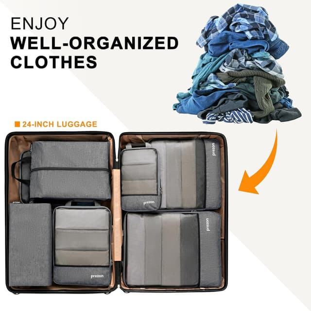 Thumbnail 5 de Prezon Cubos de Compresión para Maletas ✈