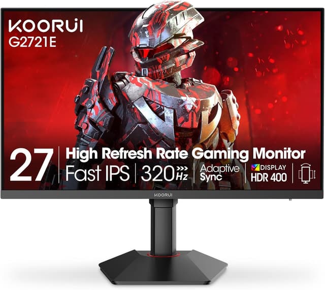 Detalle de KOORUI G2721E 27" QHD 320Hz Gaming Monitor