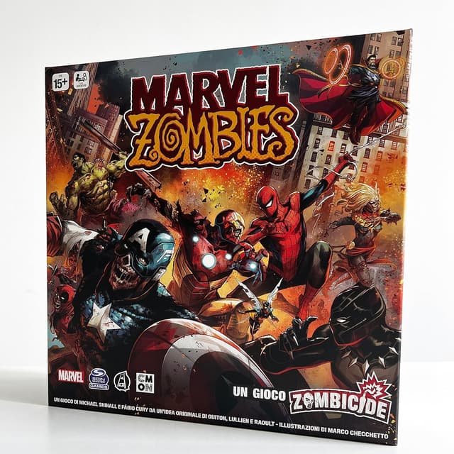 Detalle de Asmodee Marvel Zombies Zombicide (edizione in italiano) gioco da tavolo 1-6 giocatori, 14+