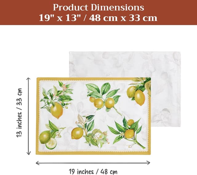 Thumbnail 6 de Maison d'Hermine Platzsets 33x48 cm 4er-Set