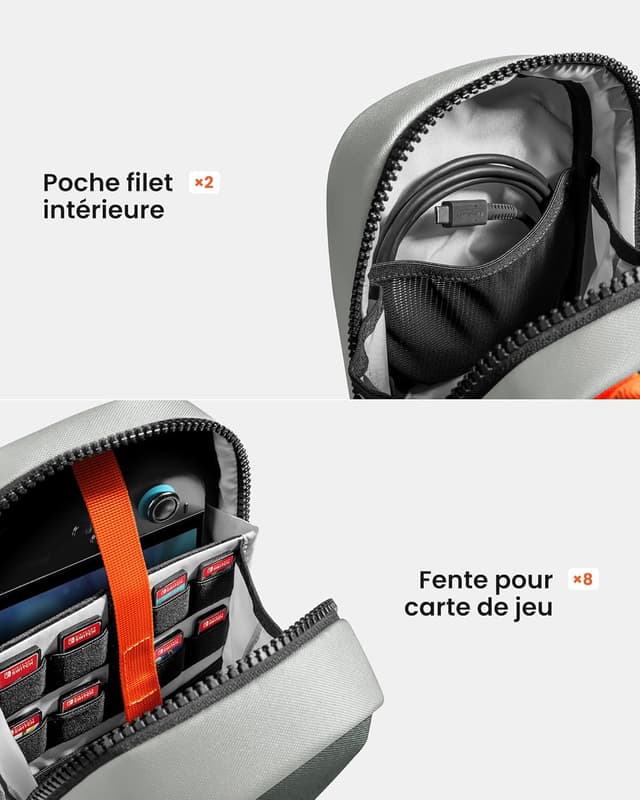 Thumbnail 5 de tomtoc Sac Sling pour Nintendo Switch 2 3L