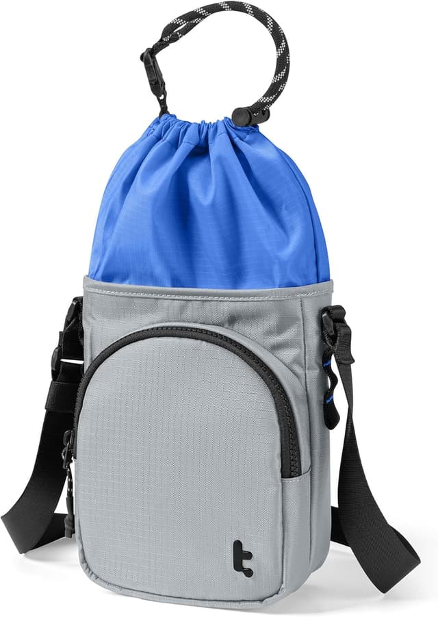 Detalle de tomtoc JoyCarry Sling Bag for Nintendo Switch 2 Slim Case – lightweight splash-resistant crossbody travel pouch