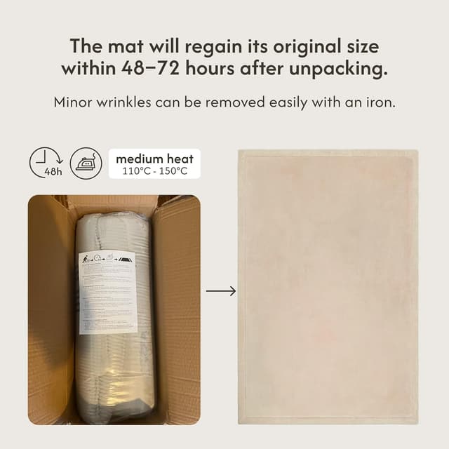 Thumbnail 5 de Premium Coral Velvet Play Mat 200x150cm