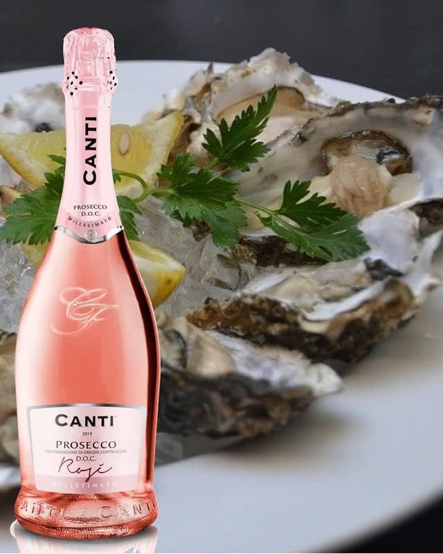 Detalle de Canti - Prosecco D.O.C. Millesimato Rosado 🥂 Estuche Regalo