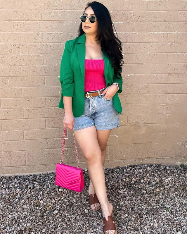 Detalle 2 de LookbookStore Blazer Jacket Women Casual