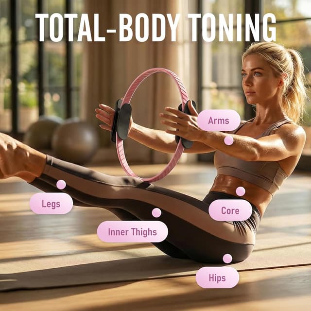 Thumbnail 1 de JKSHMYT Pilates Ring 14.5 inch kit