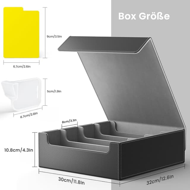 Thumbnail 5 de Hot Bee Deck Box für 2400 Sammelkarten 🎴