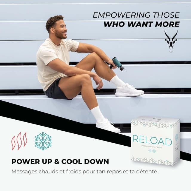 Detalle 2 de Beurer Antelope RELOAD pistolet de massage 3000 tr/min