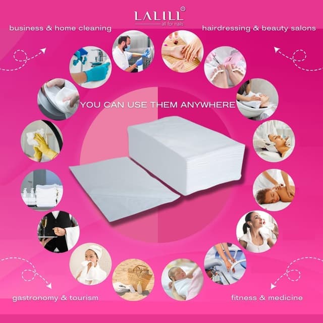 Thumbnail 1 de LALILL Serviettes jetables 70x40 cm