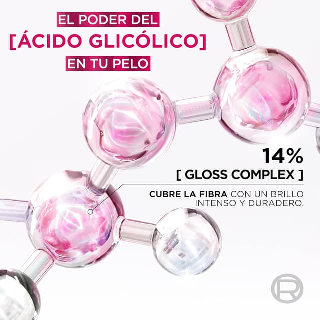 Detalle de L'Oréal Elvive Sérum Glycolic Gloss ✨ Cabello brillante y suave