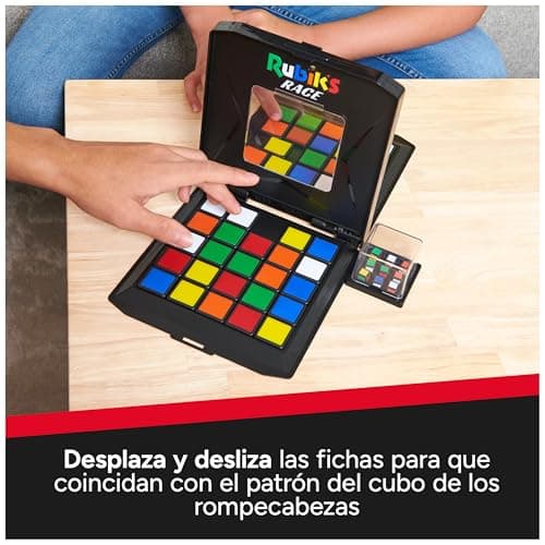 Detalle de Rubik's Race Game de mesa para 2 jugadores (secuencias lógicas) de Rubik's