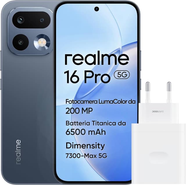 Detalle de realme 16 Pro 5G, 200 MP OIS