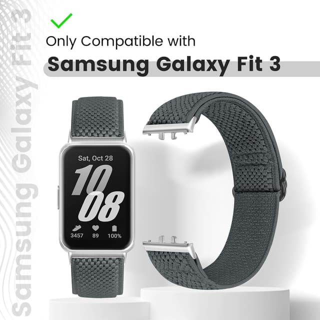 Detalle 2 de Galaxy Fit 3 elastic nylon straps