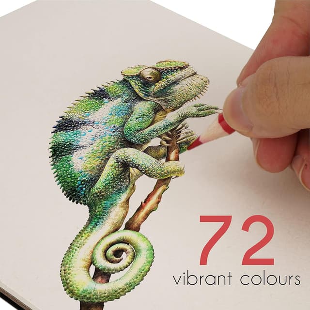 Detalle 2 de Zenacolor 72 Colouring Pencils Metal Box 72