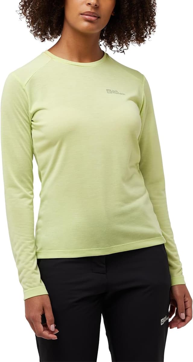 Detalle de Jack Wolfskin Vonnan Langarmshirt Damen