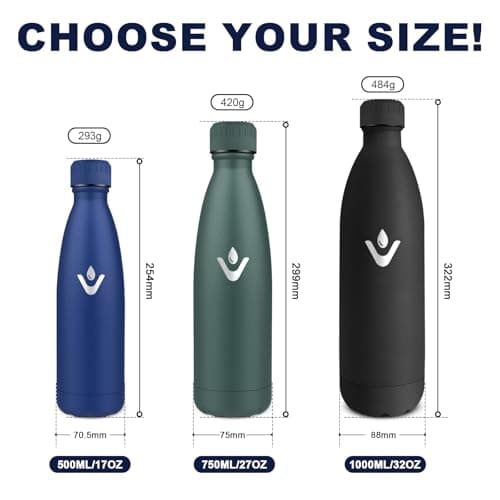 Detalle 1 de Botella Térmica 500ml acero inoxidable para deporte 🚰