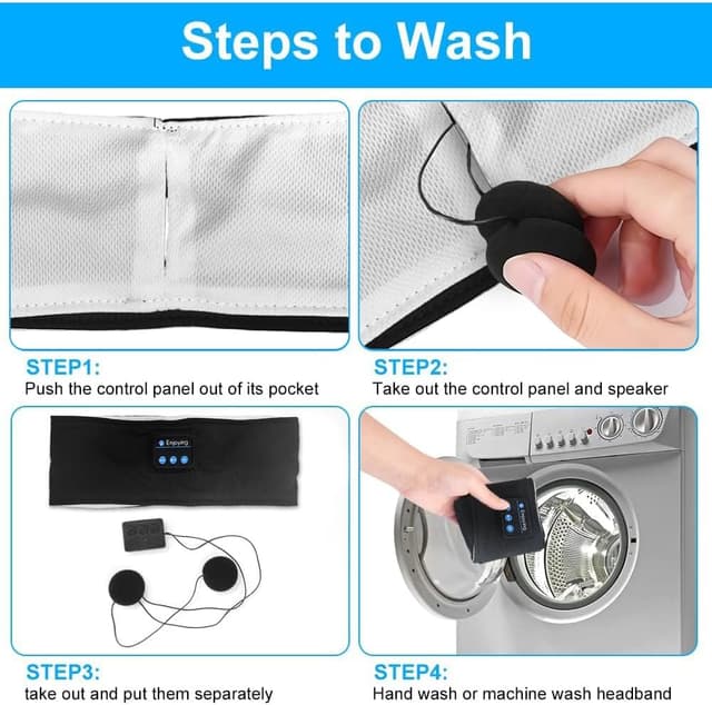 Thumbnail 5 de Cuffie per Dormire flintronic Bluetooth 5.4