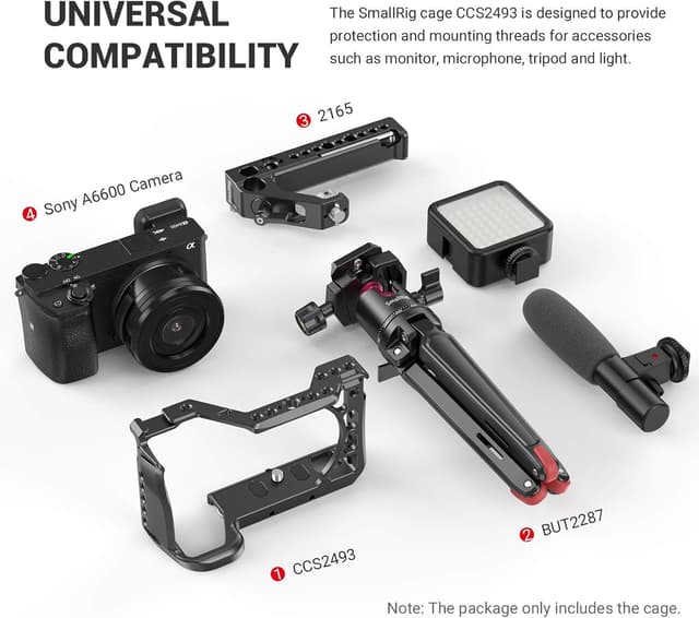 Thumbnail 6 de SMALLRIG Kamera Cage A6600 für Sony A6600