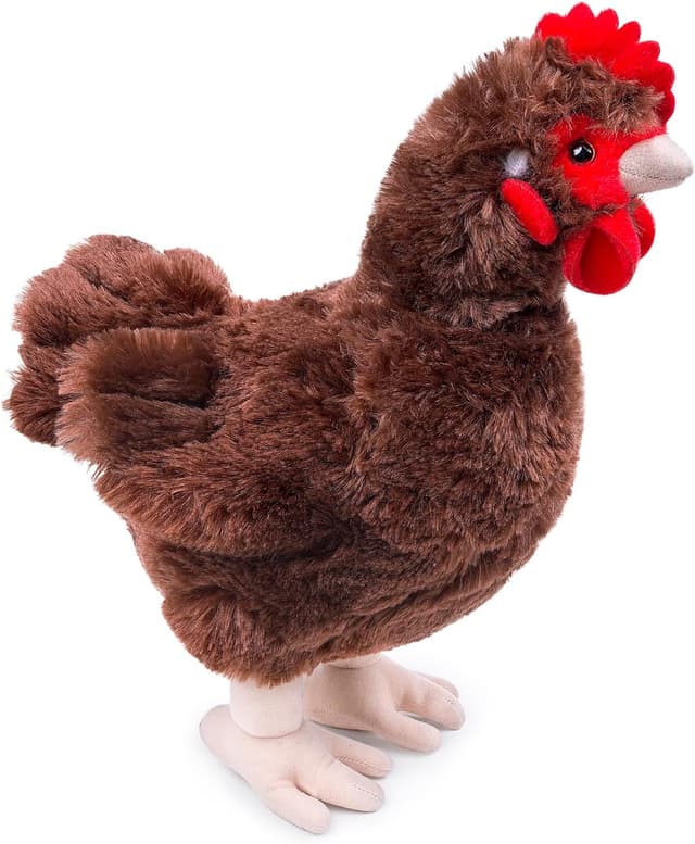 Thumbnail 6 de lilizzhoumax Chicken Plush Toy 10-inch cuddly hen