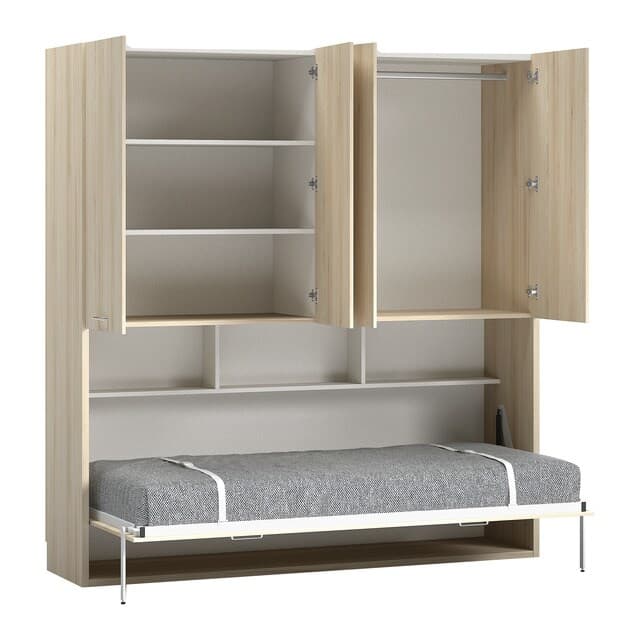 Detalle de El Corte Inglés Noel cama abatible horizontal 1 plaza