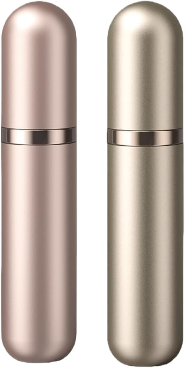 Thumbnail 6 de Lammcou Parfümzerstäuber 5 ml für unterwegs – auslaufsicherer Reise-Sprühzerstäuber aus Aluminium (Golden+Gray)