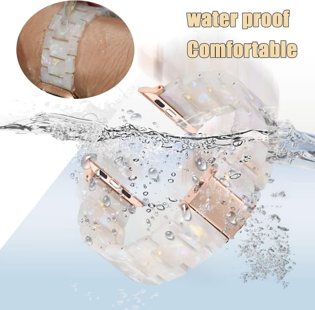 Detalle de V-MORO Resin Band for Apple Watch Series 7-11