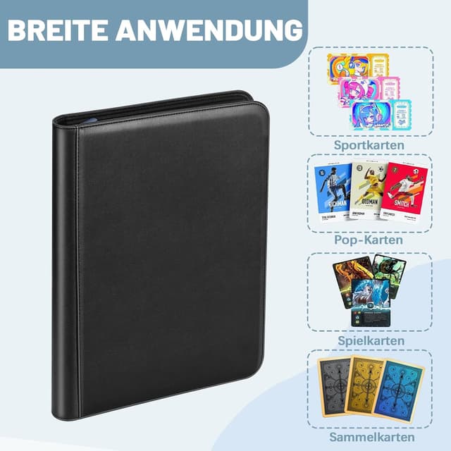 Thumbnail 4 de Lictin Sammelkarten Album 504 Pockets