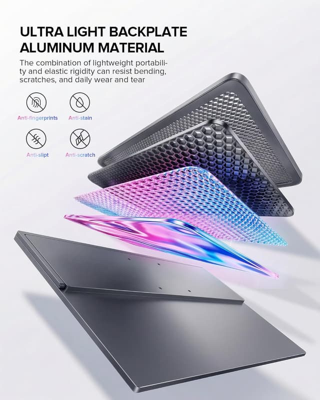 Detalle 1 de UPERFECT Portable Monitor 4K 18.4 inch