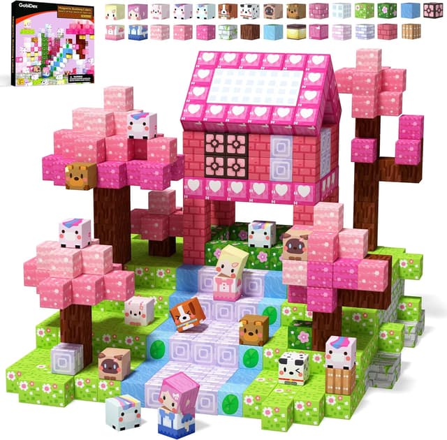 Imagen de GobiDex Bloc Magnétique Licorne 100 pièces en OfertitasTOP