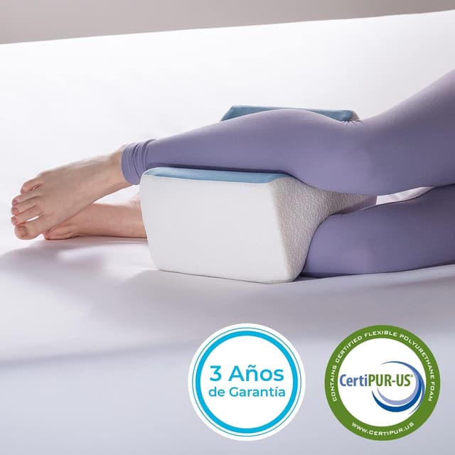 Thumbnail 5 de Linenspa Cojín lumbar ergonómico espuma viscoelástica, blanco